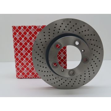 Disque de frein, essieu avant, gauche pour Porsche 991 997 982/718 981