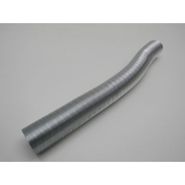 Tuyau de chauffage Ø 50 mm, longueur 500 mm. Le tuyau est recouvert d'une feuille d'aluminium pour Porsche 914.