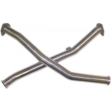 Kit de tuyaux d'échappement sans catalyseur, inox "GILLET" pour Porsche 993