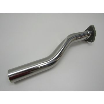 Tuyau intermédiaire d'échappement, inox, poli pour Porsche 911 '76-'83 / 911 Turbo '78-'89
