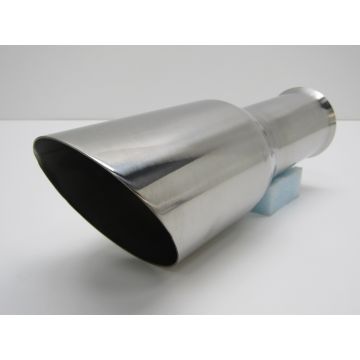 Sortie d'échappement Ø 102mm, Inox poli pour Porsche 964