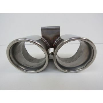 Sortie d'échappement, OE-look, inox pour Porsche 986 Boxster
