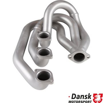 Collecteur d'échappement droite sans fonction chauffage, Ø extérieur 45 mm, Inox pour Porsche 911 '64-'77