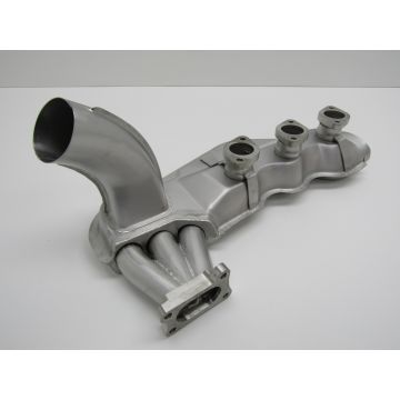Echangeur de chaleur droite, Inox pour Porsche 964 C2/C4