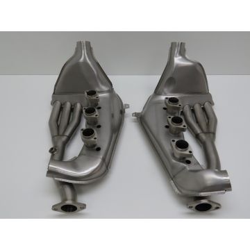 Jeu d'échangeurs de chaleur SSI, tuyaux d'admission extérieur Ø41mm, gauche+droite, inox pour Porsche 911 3,2L '84-'89