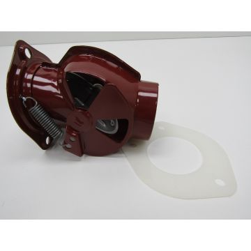 Regulateur de chauffage avec joint en silicone, rouge, droite pour Porsche 911 '63-'86 912