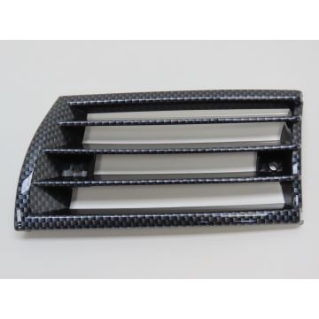 Calandre avant gauche, plastique, carbon look pour Porsche 911 '69-'73