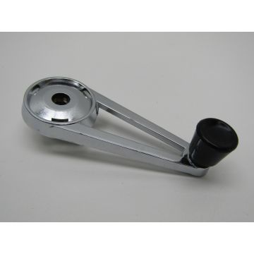 Manivelle de fenètre chrome, gauche=droite pour Porsche 911 '63-'67