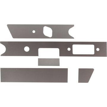 Kit de garniture pour tableau de bord avec cendrier, 104x30 mm, poli, conduite à gauche pour Porsche 911 '67 912