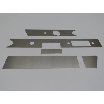 Kit de garniture pour tableau de bord avec cendrier, 104x30 mm, poli, conduite à gauche pour Porsche 911 '67 912