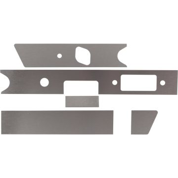 Kit de garniture pour tableau de bord avec cendrier, 104x25 mm, poli, conduite à gauche pour Porsche 911 '68 912