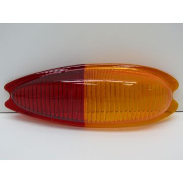 Verre de feu arrière, orange/rouge, droite pour Porsche 356 A/B/C