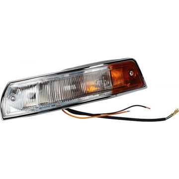 Clignotant, complet, avant, gauche (jaune/transparent) pour Porsche 911 '63-'68 912