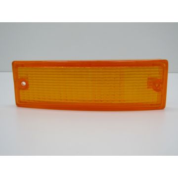 Verre de clignotant (jaune) avec marquage E, gauche=droite pour Porsche 911 '74-'89