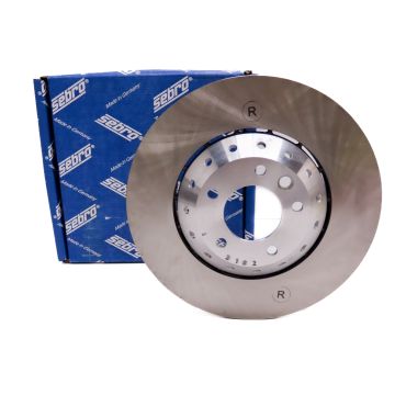 Disque de frein SEBRO essieu avant droite pour Porsche 958 Cayenne Turbo