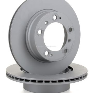 2x Disque de frein ZIMMERMANN essieu arrière gauche+droite pour Porsche 986 Boxster