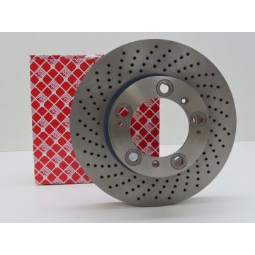 Disque de frein, essieu avant, gauche pour Porsche 997 996 987 986S