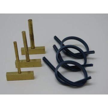 Jeu 3x pointe à souder en T pour la réparation des écrans pour fer à souder 40/50/60W Jeu 3x pointe à souder en T pour la réparation des écrans pour fer à souder 40/50/60W