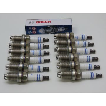 Jeu 12x bougie d'allumage BOSCH FR5DTC pour Porsche 964 993