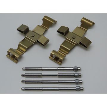 Kit d'accessoires pour le montage des plaquettes de frein, essieu avant pour Porsche 95B Macan