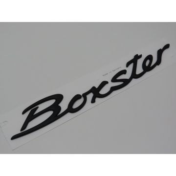 Emblème 'Boxster' noir pour Porsche 986 987.1 Boxster