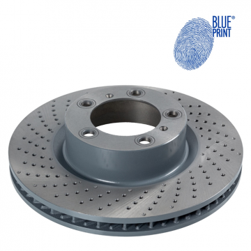 Disque de frein, essieu avant, gauche pour Porsche 991 997 982/718 981