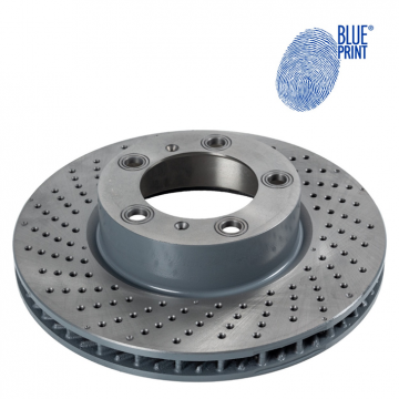 Disque de frein, essieu avant, gauche pour Porsche 981 Boxster/Cayman