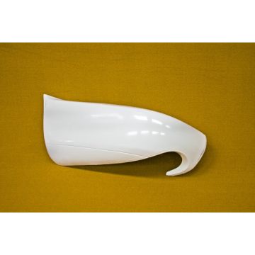 Coin de pare-chocs arrière, gauche avec découpe pour sortie d'échappement 964 C2/C4/RS