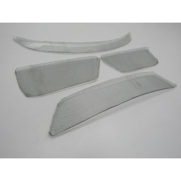Kit de grilles moulées (4 pièces) pour 981 Cayman GT4-look pare-chocs avant