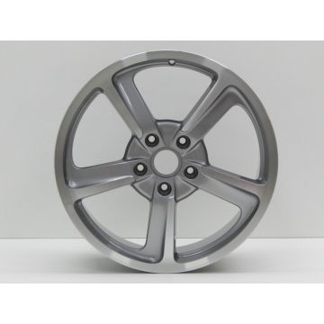 Porsche 981 Boxster/Cayman "Sport Techno II" jante 8,5J x 20 ET57 argent metallic