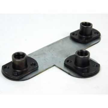 Plaque de vissage pour la gache de serrure pour Porsche 356 B/C