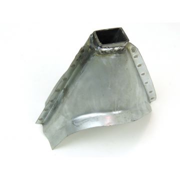 Tube récepteur de cric avec flasque pour Porsche 356 pre-A