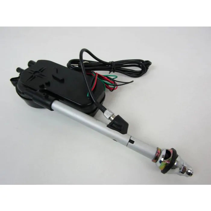 Antenne électrique, chrome, diamètre d'installation Ø 28mm pour Porsche 911 '63-'89