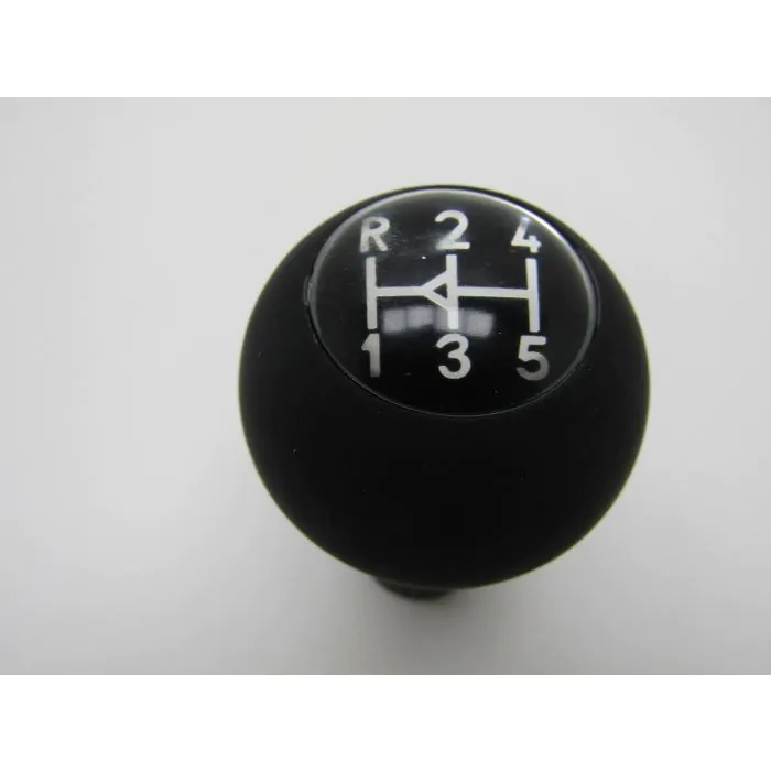 Pommeau de levier de vitesse, 5 rapports, Noir matt pour Porsche 911 ’63-’73 914