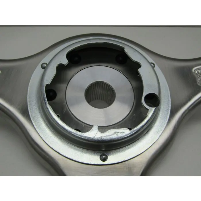 Volant Ø 420 mm (16,5 "), sans bouton klaxon, imitation bois pour Porsche 356B/C