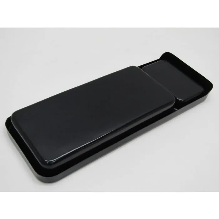 Coffret de rangement pour console centrale, plastique noir pour Porsche 914