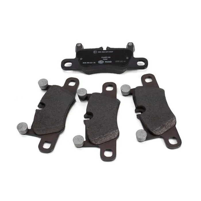 Kit de plaquettes de frein HELLA PAGID essieu arrière pour Porsche 991 Carrera S