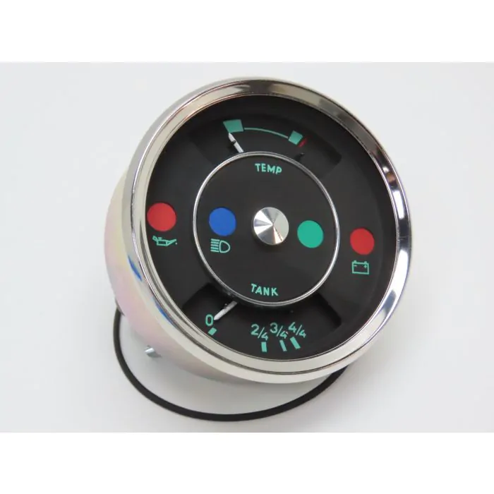 Jauge de température et de niveau de carburant (style 356) (12V)