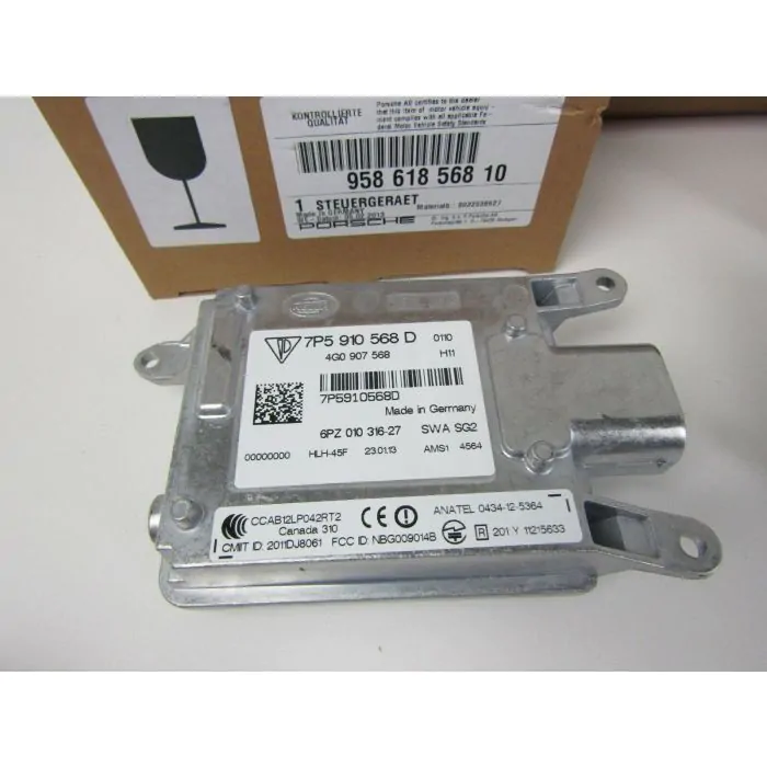 Porsche 958.1 Cayenne 2011-2014 Unité de contrôle pour l'assistant de changement de voie droite