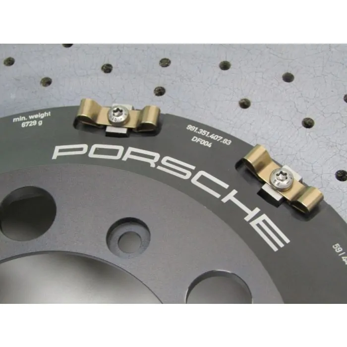 Porsche 991 GT3/GT3RS/GT2RS PCCB disque de frein, essieu avant, gauche