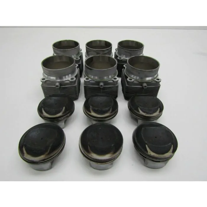 Porsche 964 3,6L jeu de 6x MAHLE cylindres avec piston nouvelle version 95ZN6