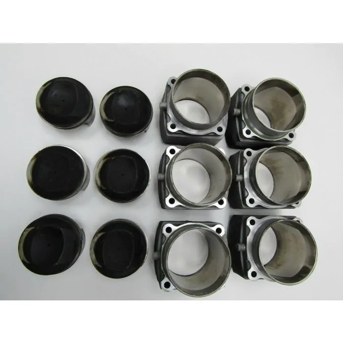 Porsche 964 3,6L jeu de 6x MAHLE cylindres avec piston nouvelle version 95ZN6