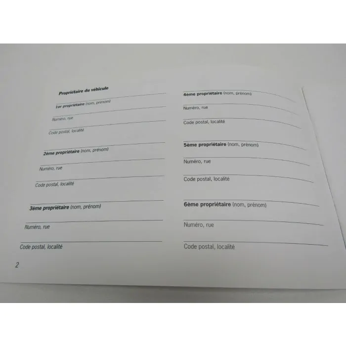 1reEDITION Porsche 980 Carrera GT Garantie & Entretien Carnet d'entretien 7/03