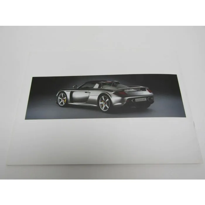 1reEDITION Porsche 980 Carrera GT Garantie & Entretien Carnet d'entretien 7/03 (version néerlandaise)